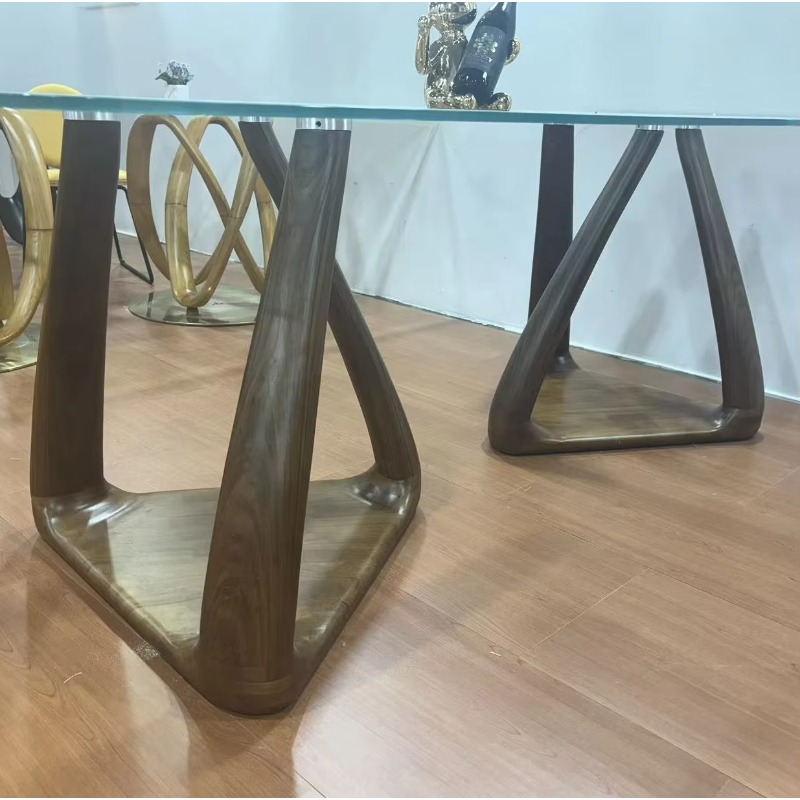Modern solid wood dining table - Wedding Solution 评论和价格