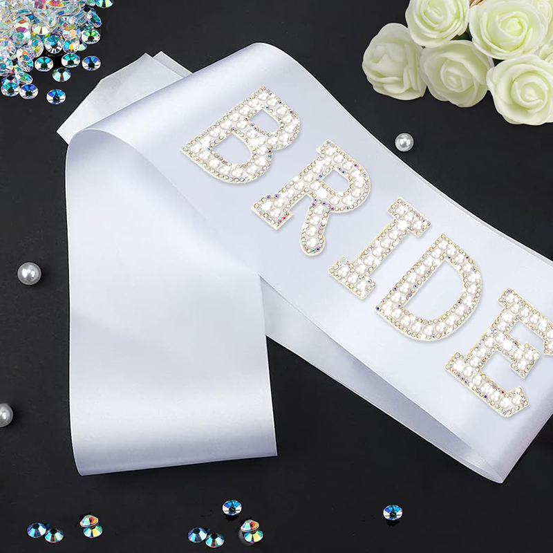 1pc 2025 Bride To Be Shoulder  - Wedding Water Supply 评论和价格