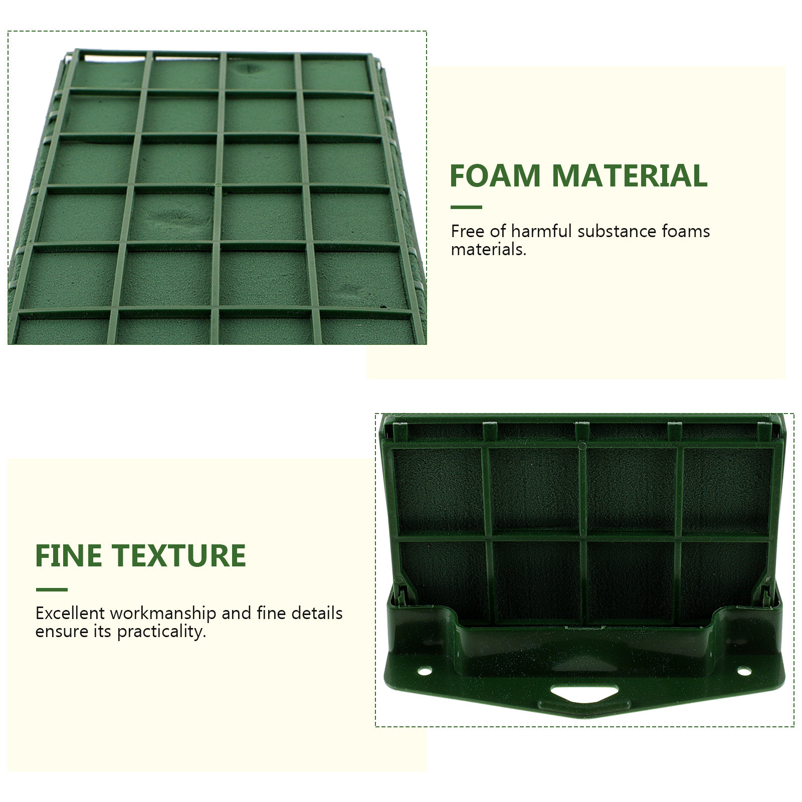 2Pcs Floral Foam Cage Flower H - Wedding Decoration Supply 评论和价格