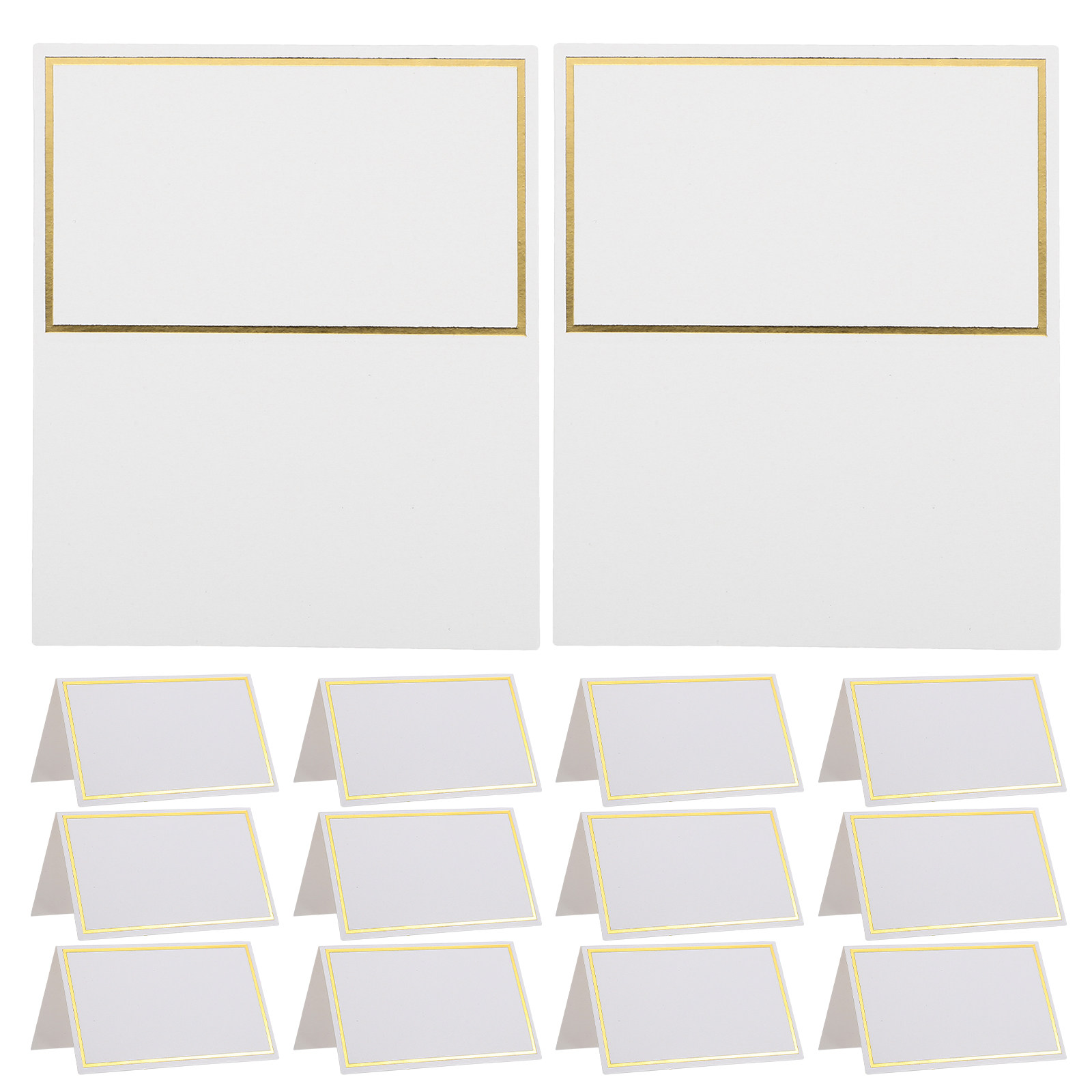 150Pcs Foldable Table Place Ca - Wedding Solution 评论和价格