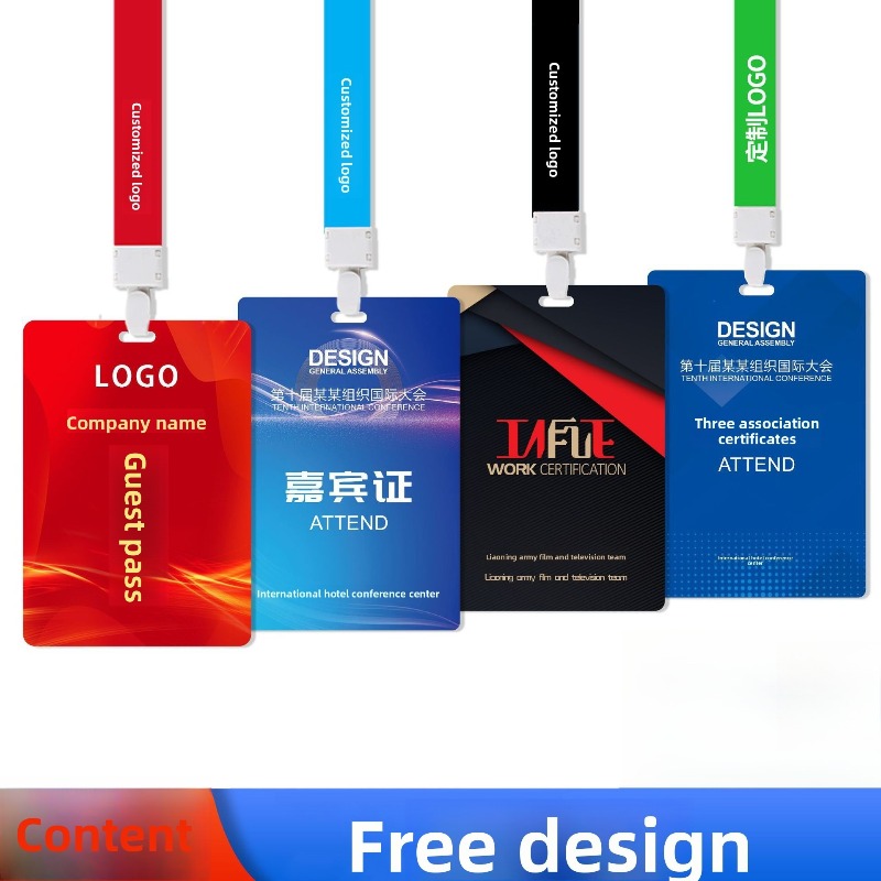 Custom Employee ID Badge, Doub - Wedding Solution 评论和价格
