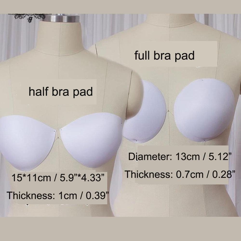 2pairs soft sponge foam bra pa - Wedding Lulu 评论和价格