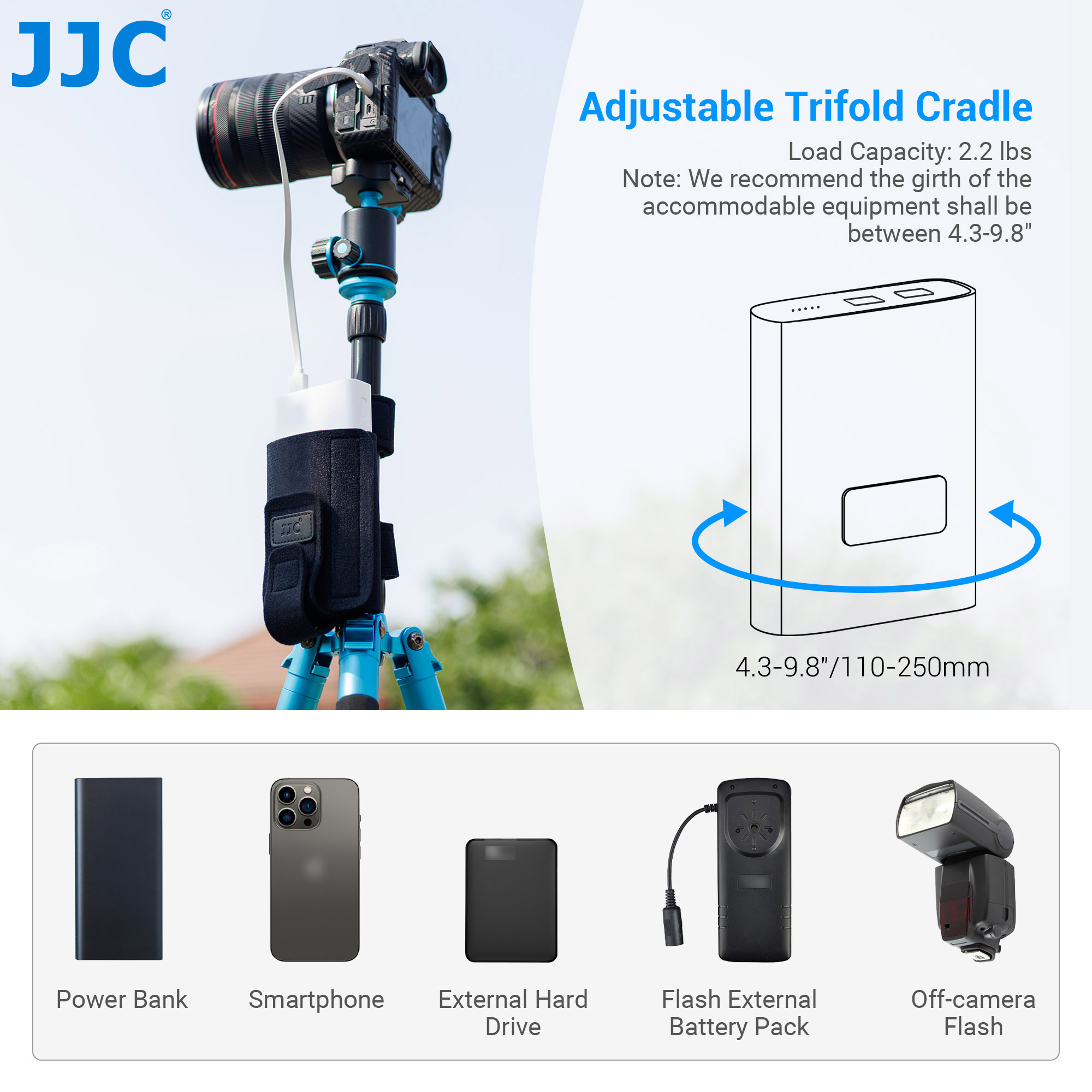 JJC Equipment Mounting Strap C - Wedding Power Supply 评论和价格