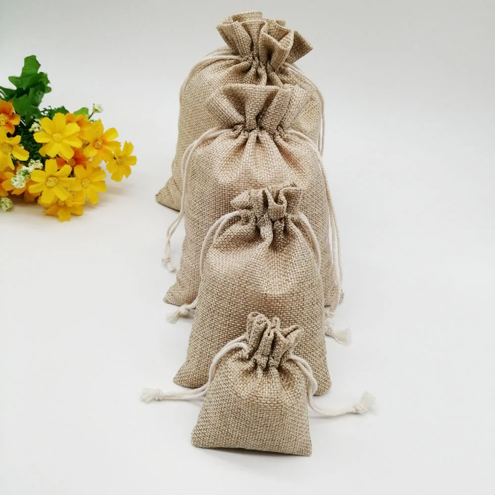 7x9cm Christmas Hessian Sack S - Wedding Solution 评论和价格