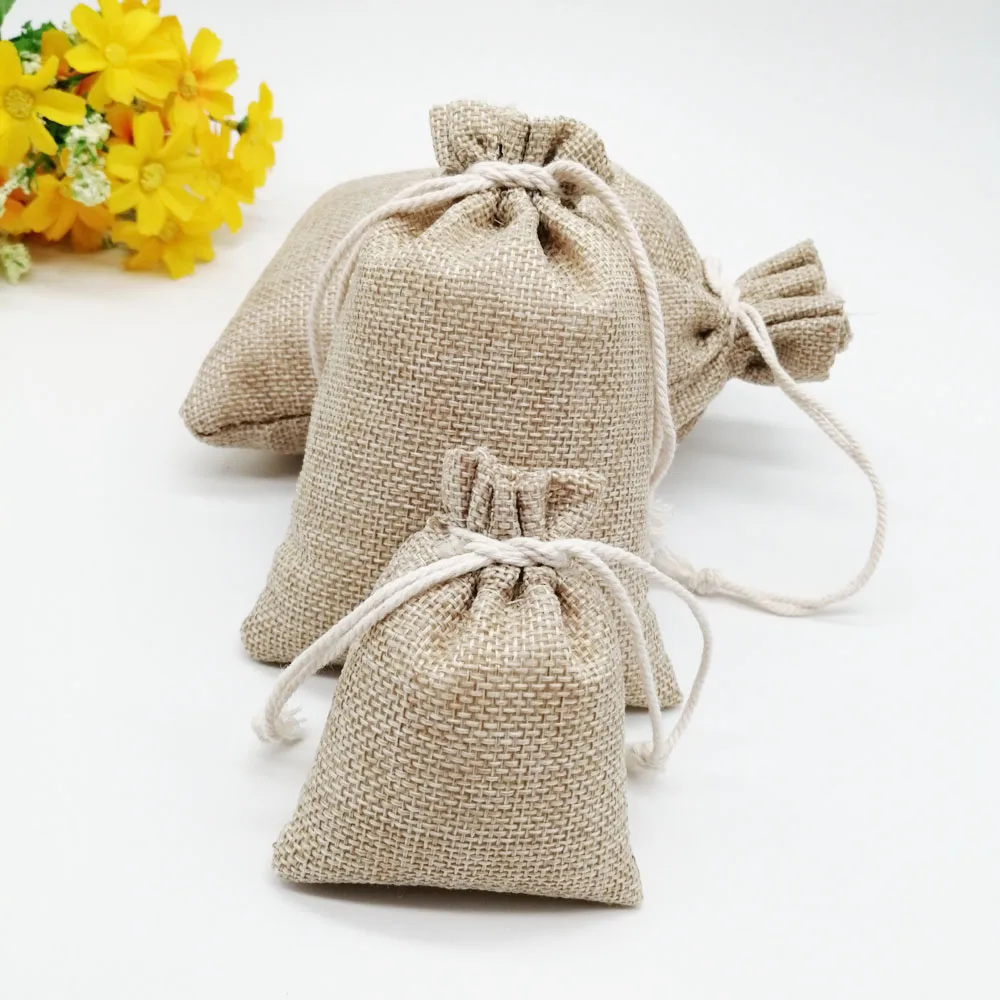 7x9cm Christmas Hessian Sack S - Wedding Solution 评论和价格
