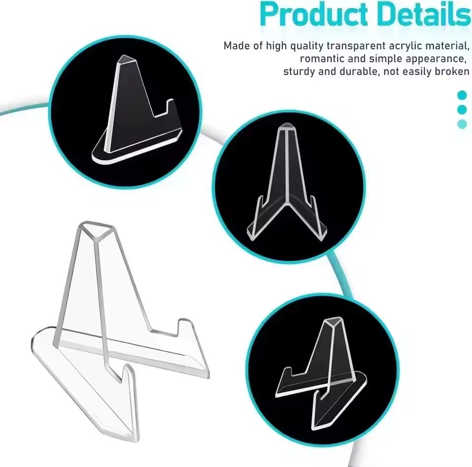 30-1PCS Triangular Card Displa - Place Card Holder 评论和价格