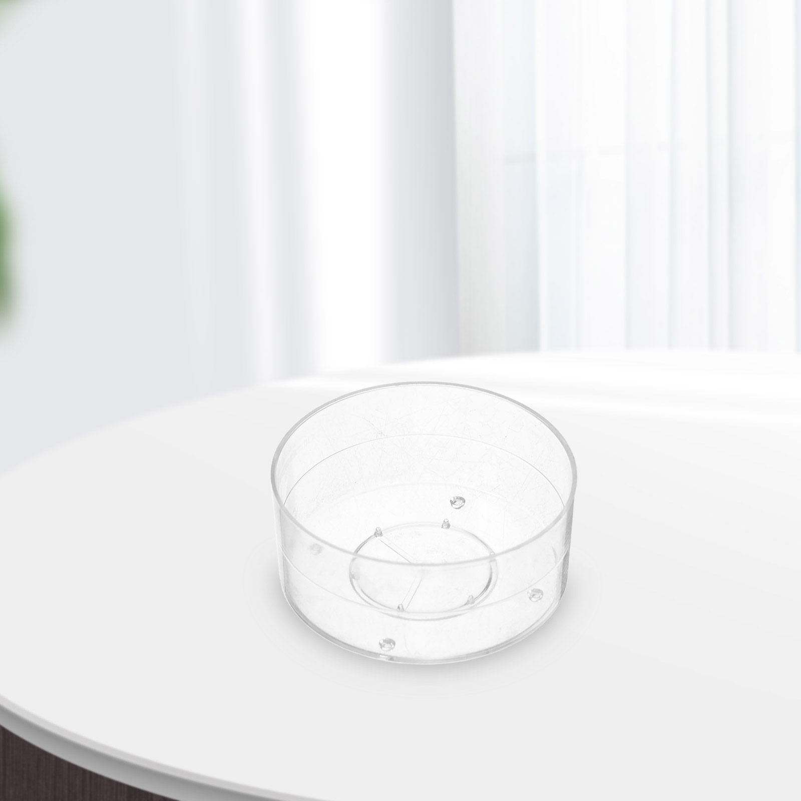 100Pcs Clear Plastic Round Cup - Wedding Decoration Supply 评论和价格