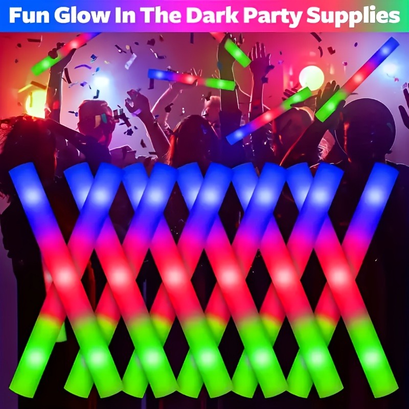 Reusable LED Foam Sticks Light - Wedding Power Supply 评论和价格