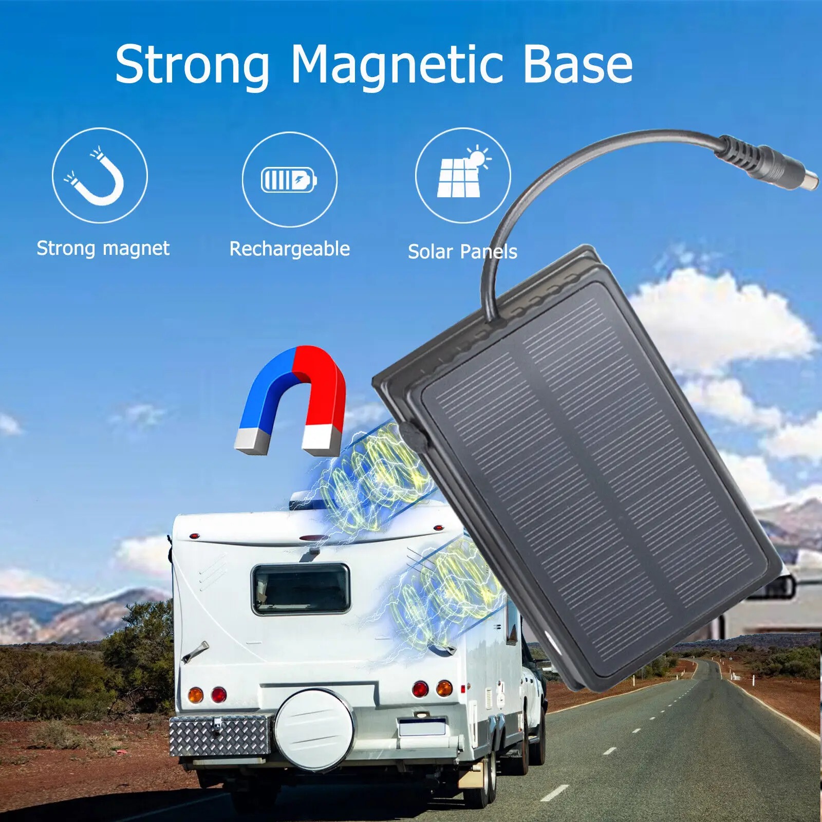 Magnetic Solar Rechargeable Po - Wedding Power Supply 评论和价格