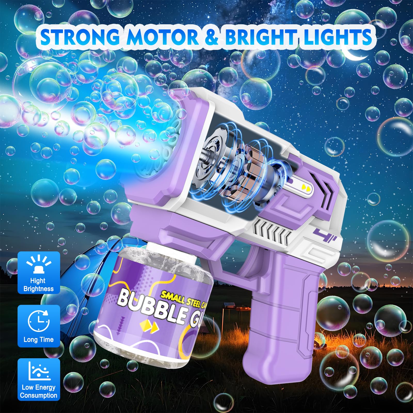 Bubble Gun with Lights, Bubble - Wedding Solution 评论和价格
