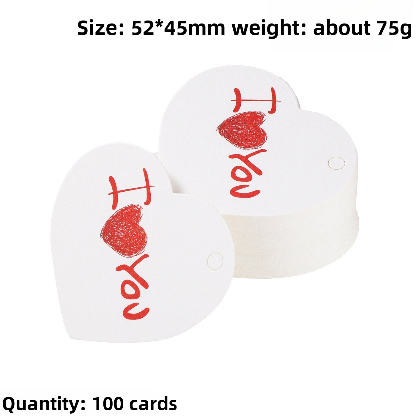 100pcs Thank You Gift Tags Car - Wedding Decoration Supply 评论和价格
