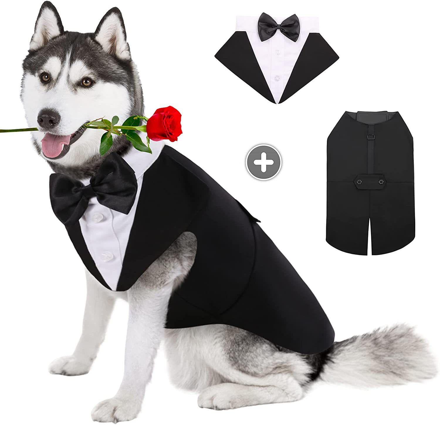 Pet Dog Clothes Fashion Party  - Suitsupply Wedding Tuxedo 评论和价格