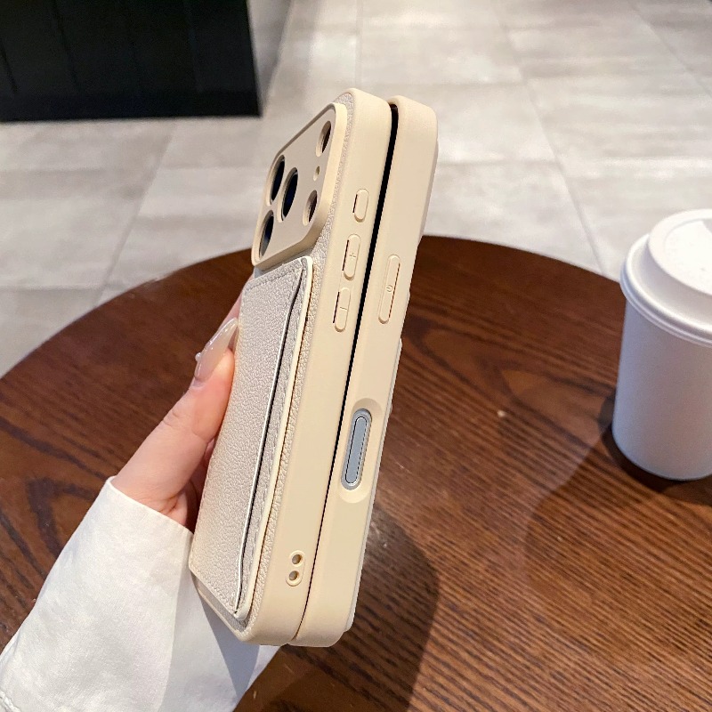 PU Leather Wallet Phone Case w - Place Card Holder 评论和价格