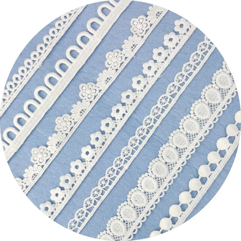 10 Yards Beautiful Lace Embroi - Wedding Water Supply 评论和价格