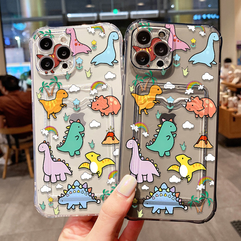 Cute Black Cat Phone Case For  - Place Card Holder 评论和价格