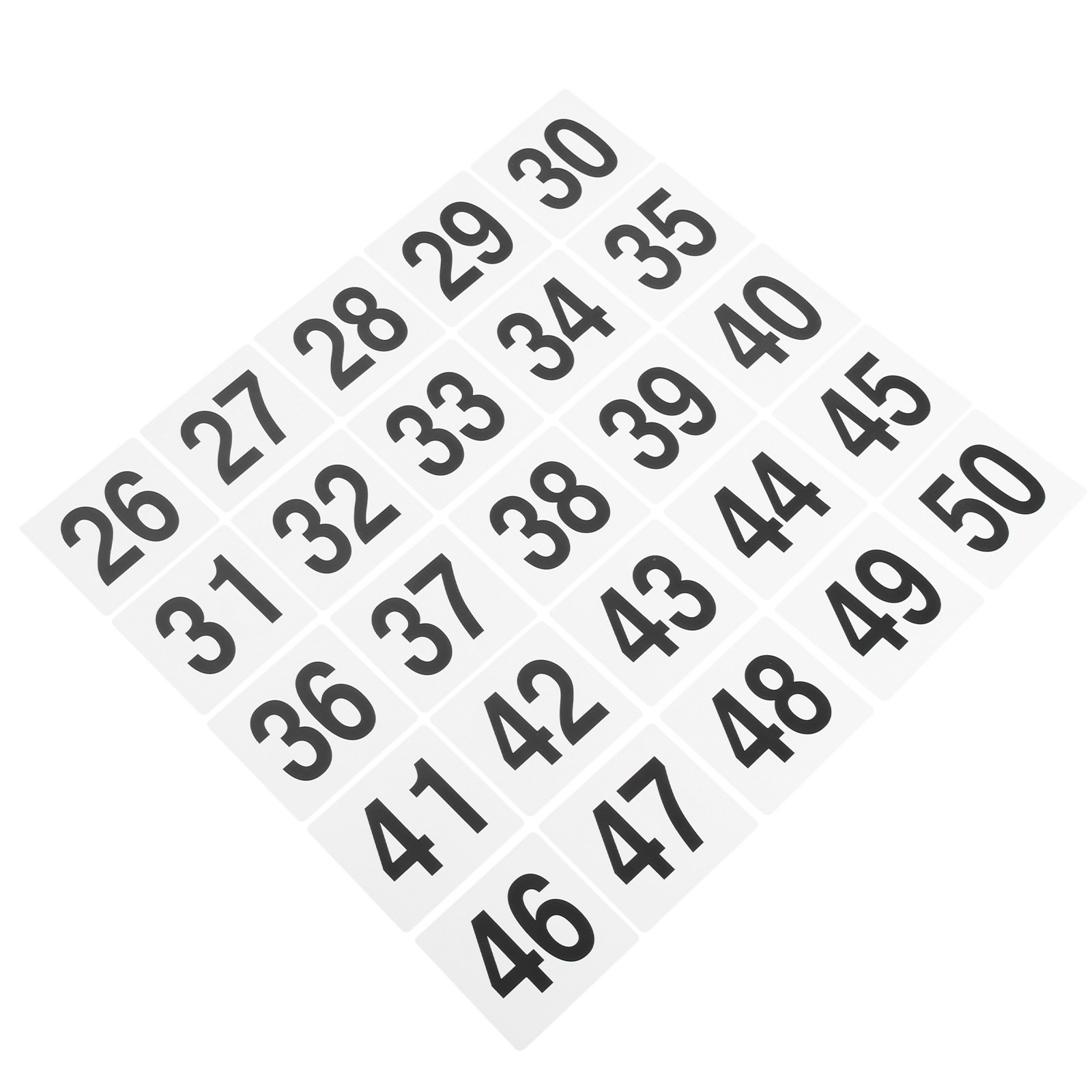 25Pcs Fine Workmanship Numbere - Wedding Solution 评论和价格