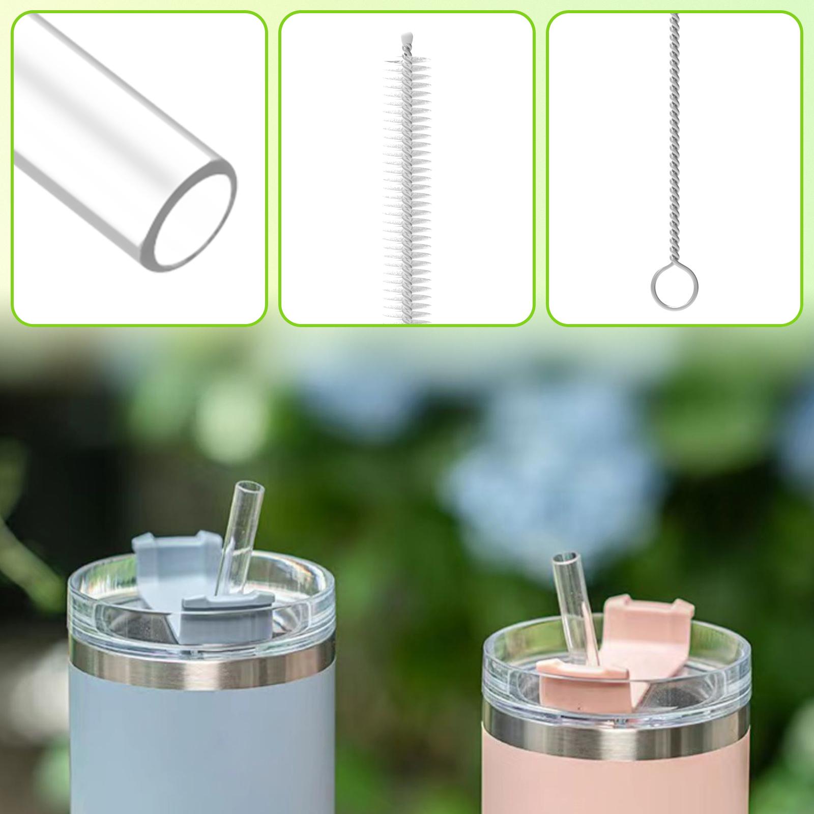 Drinking Straws Smoothie Drink - Wedding Water Supply 评论和价格