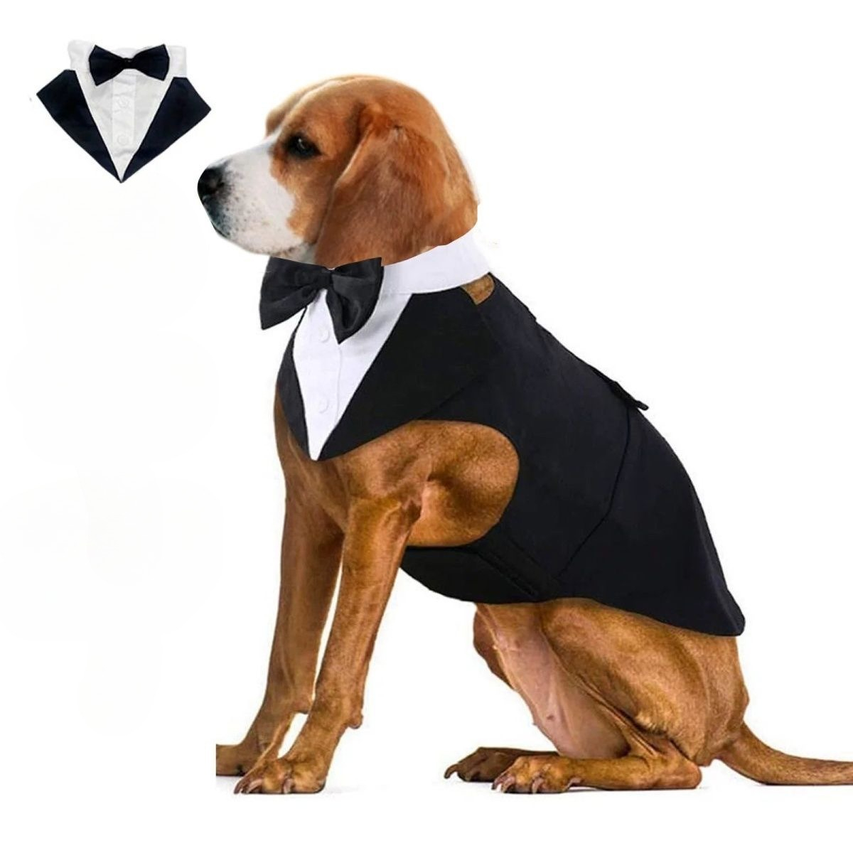 Pet Dog Clothes Fashion Party  - Suitsupply Wedding Tuxedo 评论和价格