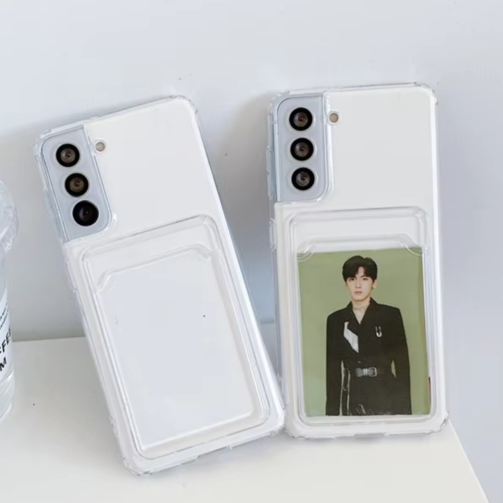 Clear Silicone Card Slot Holde - Place Card Holder 评论和价格