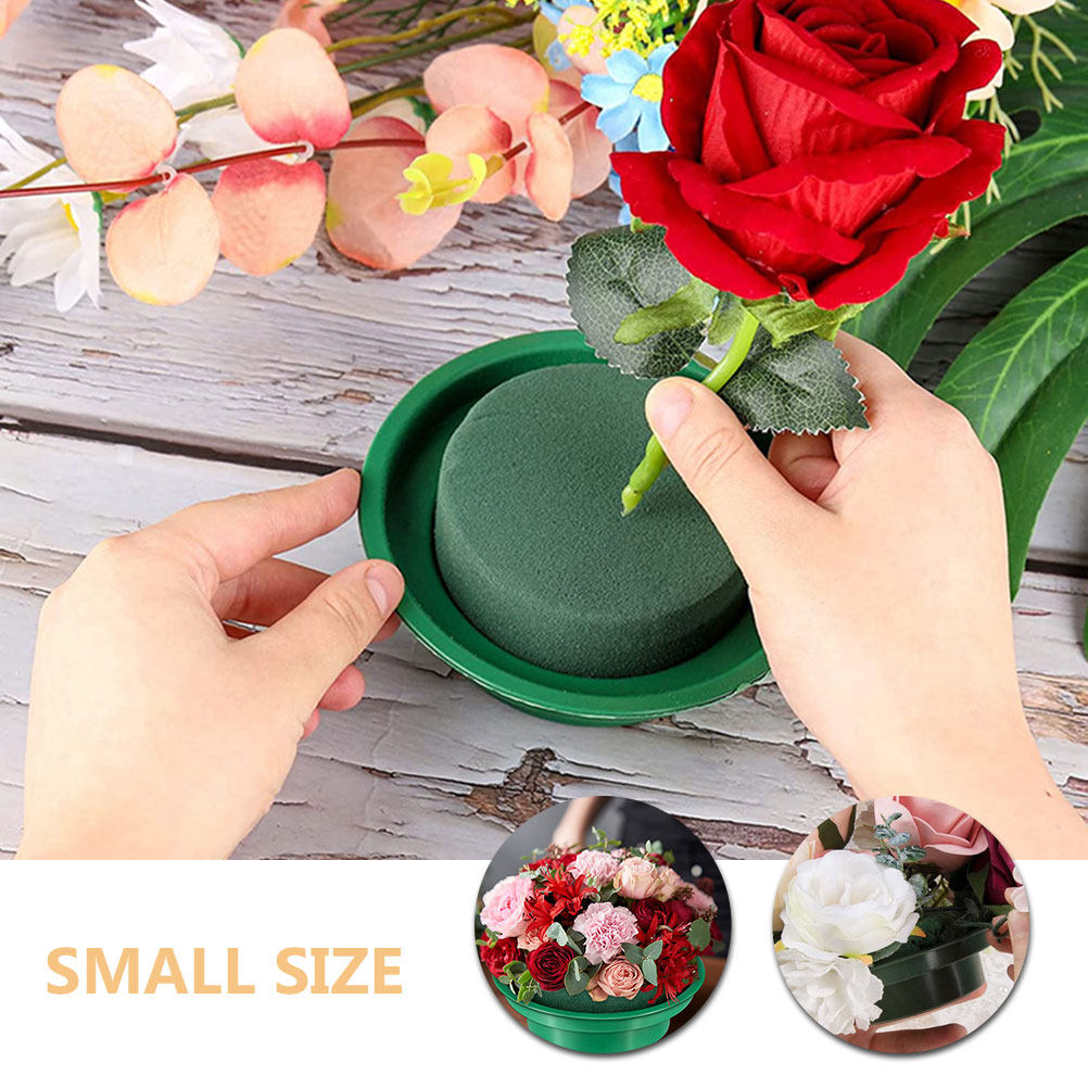 2Pcs Round Floral Mud Floral A - Wedding Water Supply 评论和价格