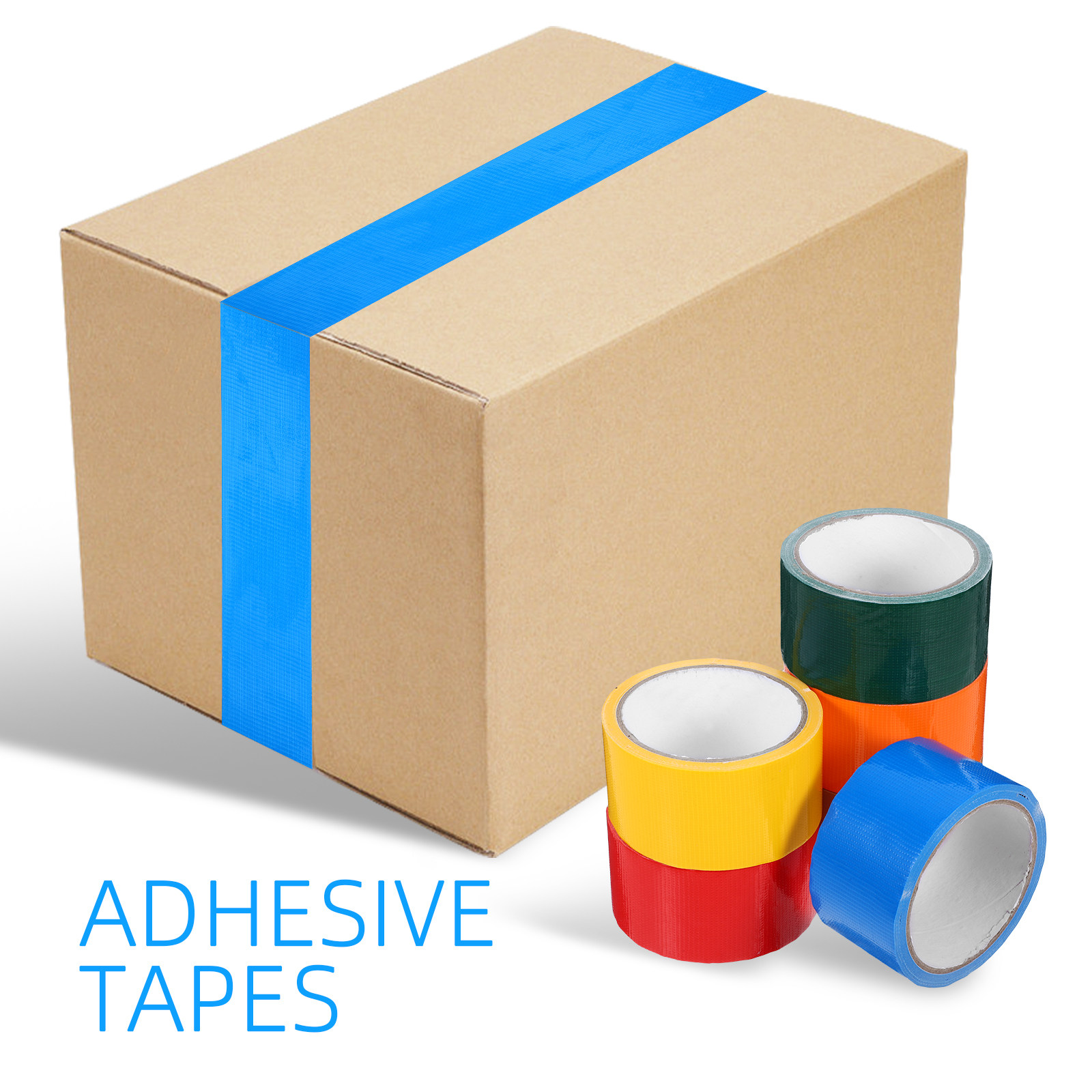 6 Rolls Fun Colorful Duct Tape - Wedding Decoration Supply 评论和价格