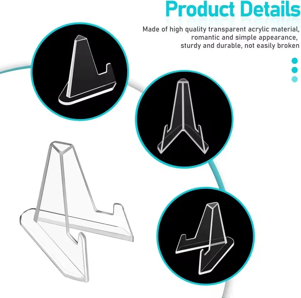 30-1PCS Triangular Card Displa - Place Card Holder 评论和价格